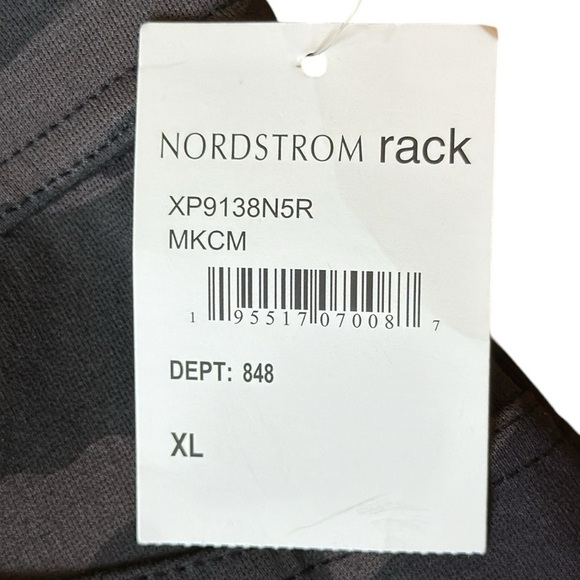 New Sanctuary High Waist Ponte Camo Pant Legging Gray Faux Pockets Reinforced XL - Picture 4 of 12